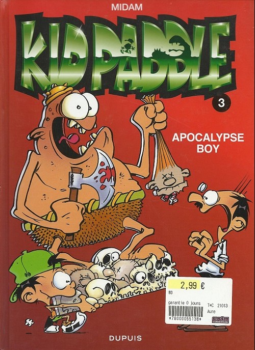 Couverture de l'album Kid Paddle Tome 3 Apocalypse Boy