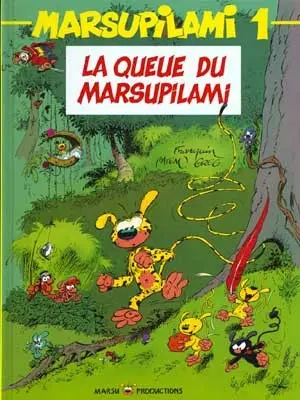 Couverture de l'album Marsupilami Tome 1 La queue du marsupilami