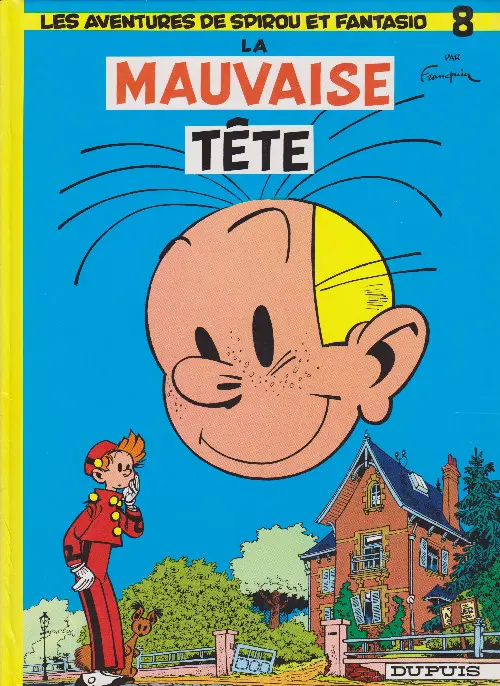 Couverture de l'album Spirou et Fantasio Tome 8 La mauvaise tête