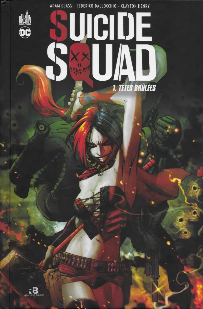 Couverture de l'album Suicide Squad Tome 1 Têtes brûlées