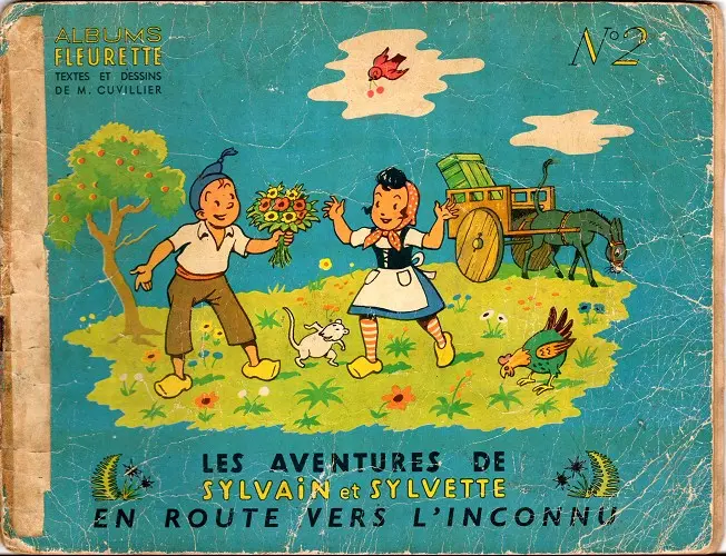 Couverture de l'album Sylvain et Sylvette Tome 2 En route vers l'inconnu