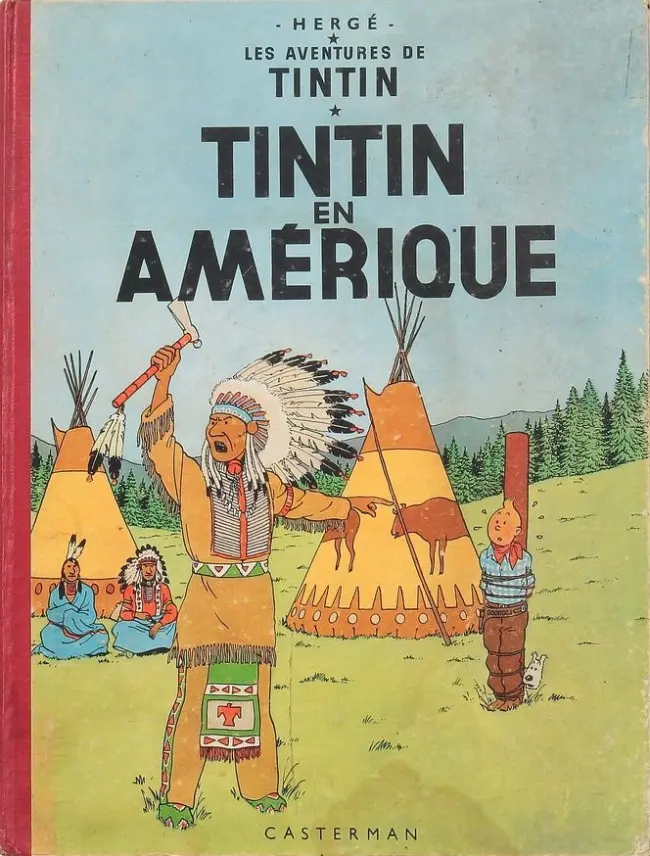 Couverture de l'album Tintin Tome 3 Tintin en Amérique