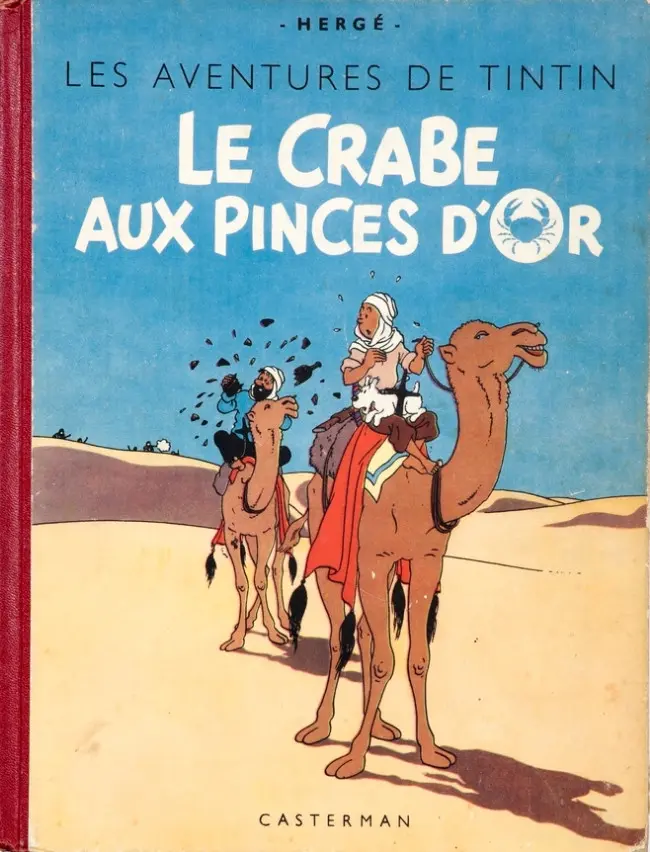 Couverture de l'album Tintin Tome 9 Le crabe aux pinces d'or