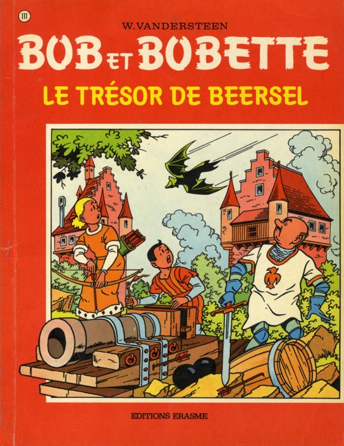 Couverture de l'album Bob et Bobette Tome 111 Le trésor de Beersel
