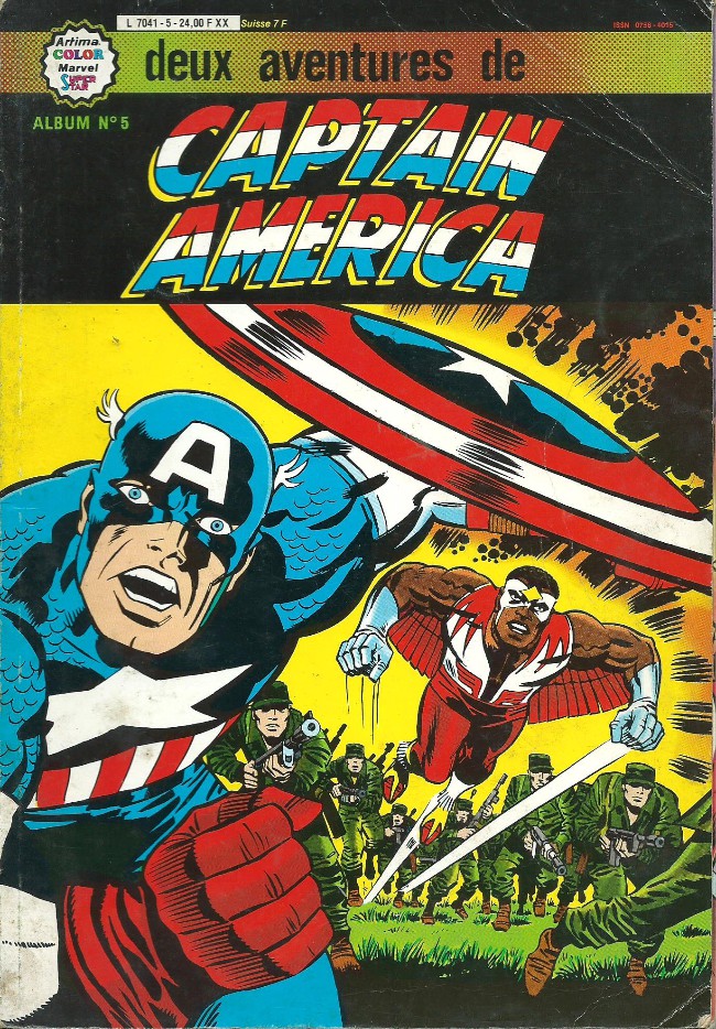 Couverture de l'album Captain America n°18 et n°19