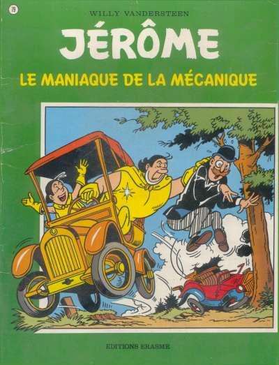 Couverture de l'album Jérôme Tome 79 Le maniaque de la mécanique