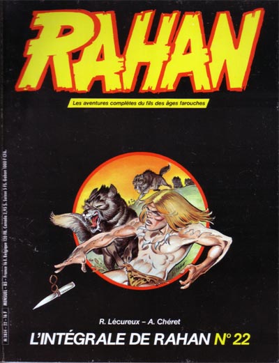 Couverture de l'album L'Intégrale de Rahan N° 22