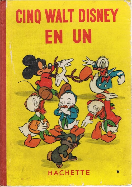 Couverture de l'album Les Belles histoires Walt Disney 5 Walt Disney en un Tomes 31, 36, 39