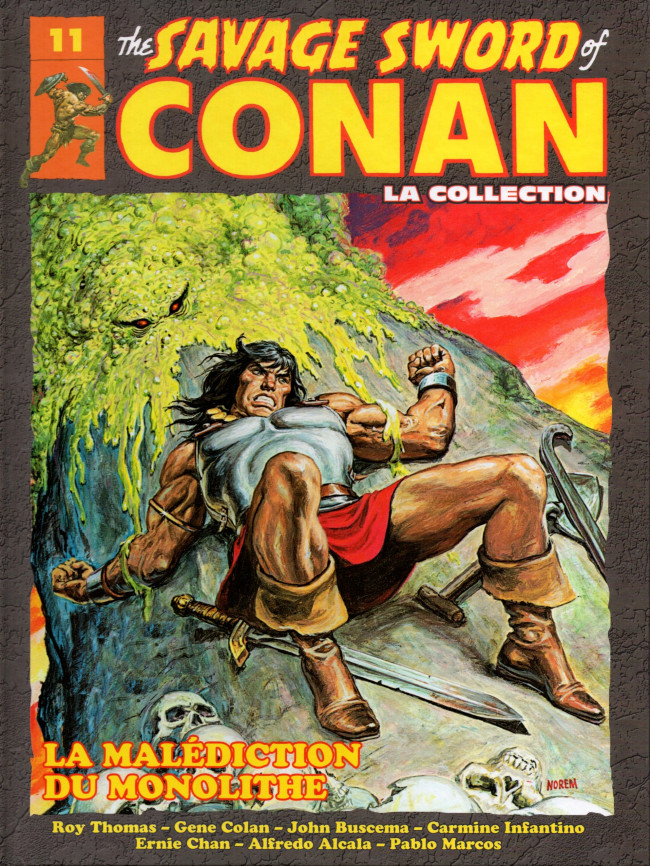 Couverture de l'album The Savage Sword of Conan - La Collection Tome 11 La malédiction du monolithe