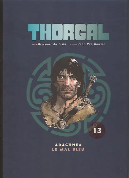 Couverture de l'album Thorgal Tome 13 Arachnéa / Le mal bleu