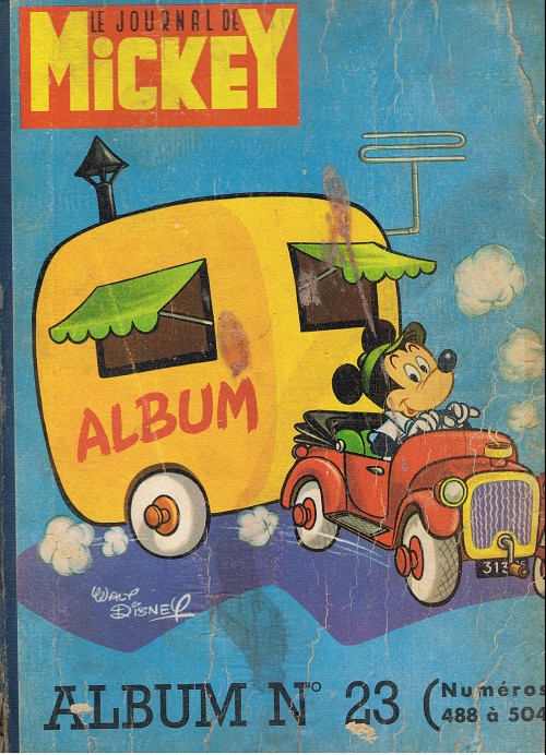Couverture de l'album Le Journal de Mickey Album N° 23