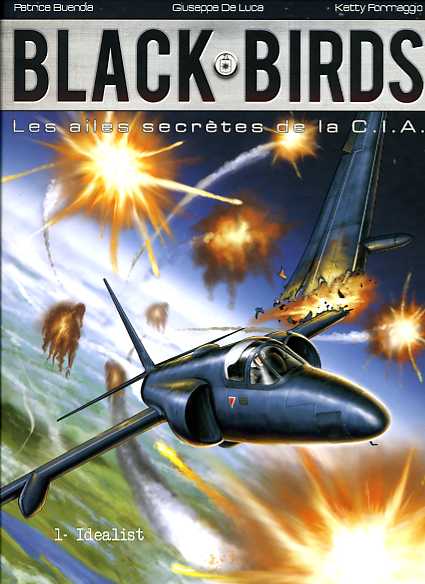 Couverture de l'album Black Birds - Les Ailes secrètes de la C.I.A. Tome 1 Idealist