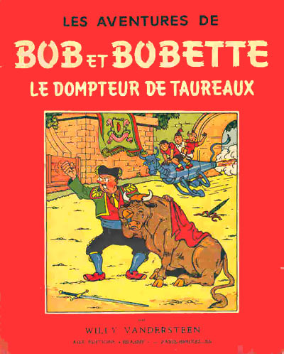 Couverture de l'album Bob et Bobette Tome 4 Le dompteur de taureaux