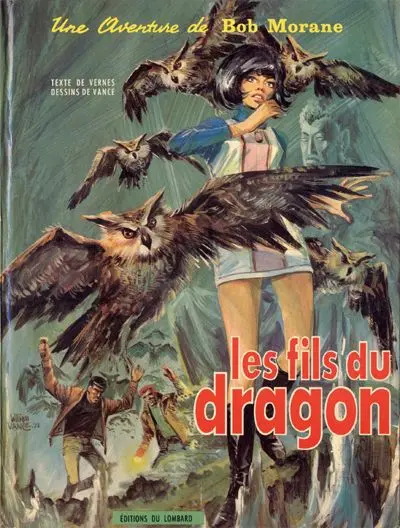 Couverture de l'album Bob Morane Tome 12 Les fils du dragon