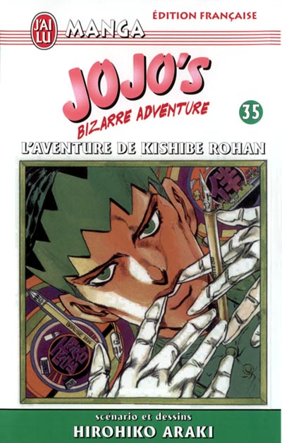 Couverture de l'album Jojo's Bizarre Adventure Tome 35 L'Aventure de Kishibe Rohan