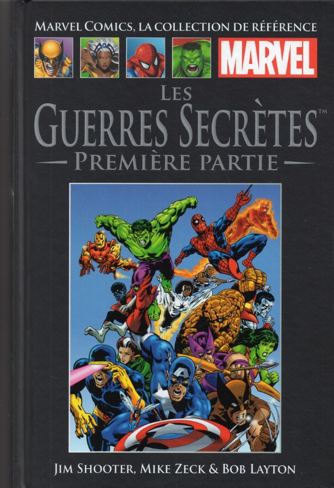 Couverture de l'album Marvel Comics - La collection de référence Tome 27 Les Guerres Secrètes - Première partie