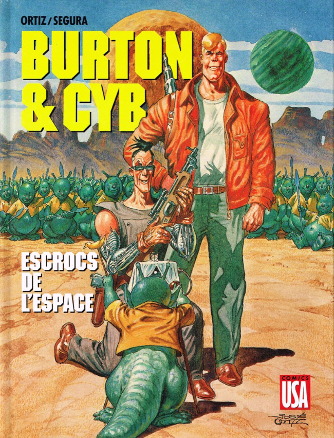 Couverture de l'album Burton & Cyb Tome 1 Escrocs de l'espace
