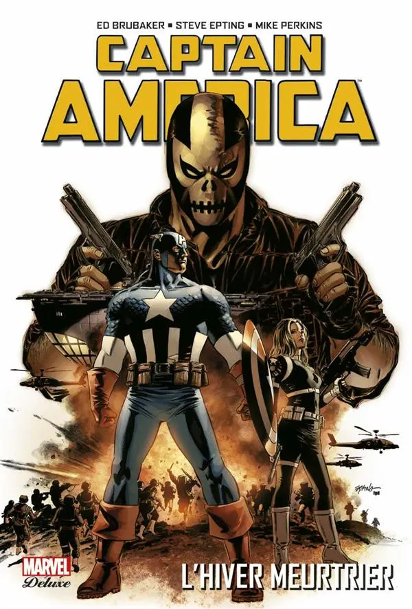 Couverture de l'album Captain America Tome 3 L'hiver meurtrier