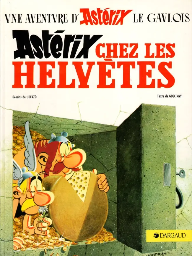 Couverture de l'album Astérix Tome 16 Astérix chez les Helvètes