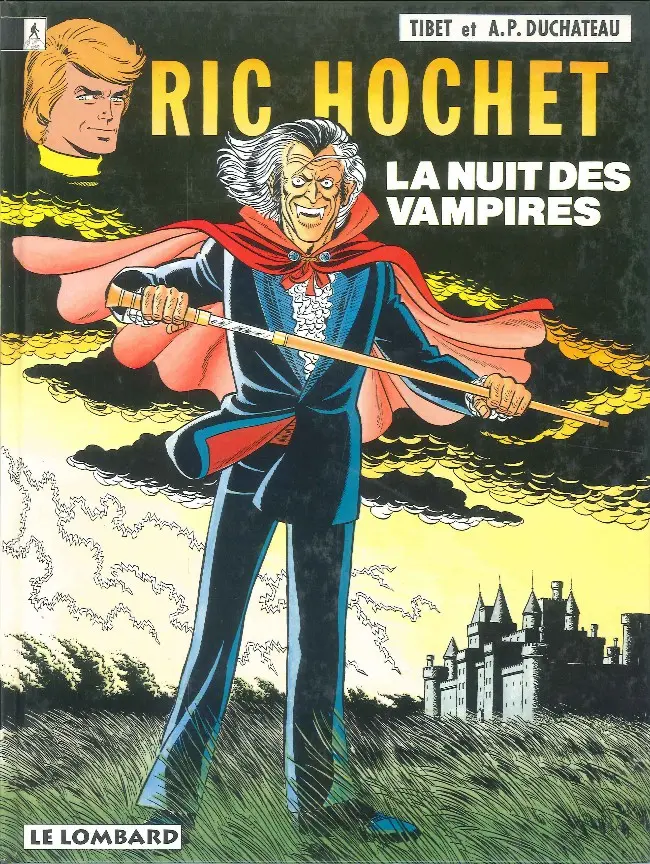 Couverture de l'album Ric Hochet Tome 34 La nuit des vampires