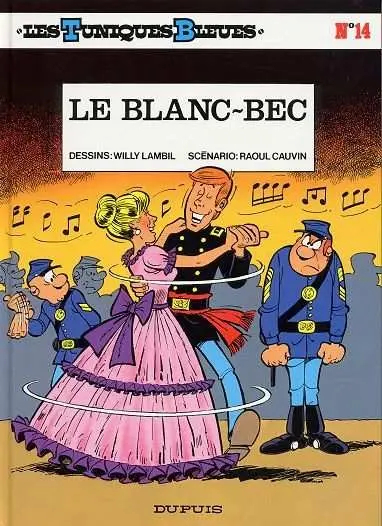 Couverture de l'album Les Tuniques Bleues Tome 14 Le blanc-bec