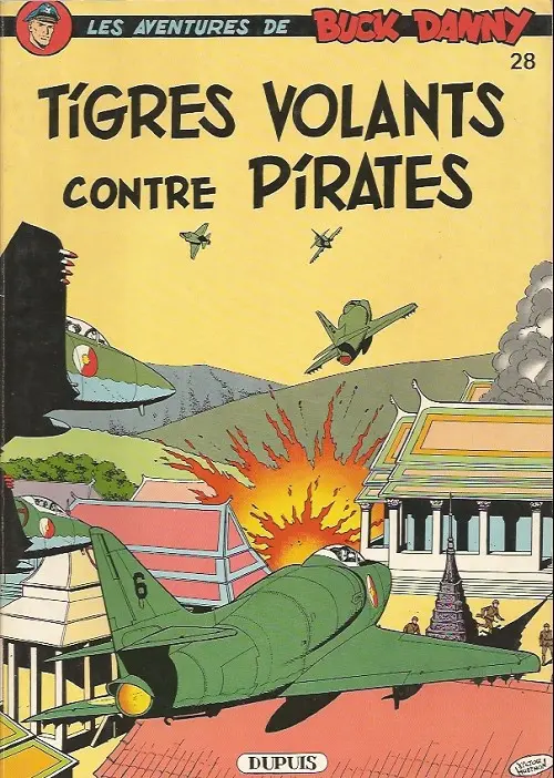 Couverture de l'album Buck Danny Tome 28 Tigres volants contre pirates