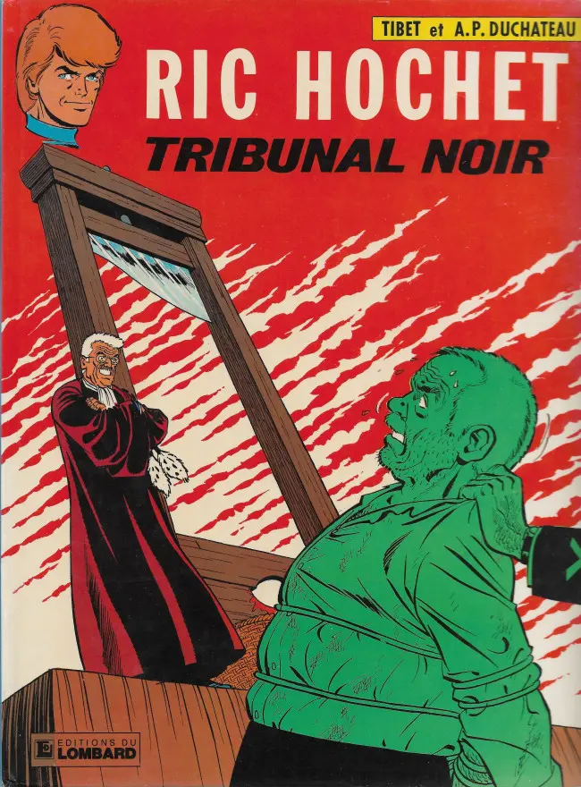 Couverture de l'album Ric Hochet Tome 32 Tribunal noir