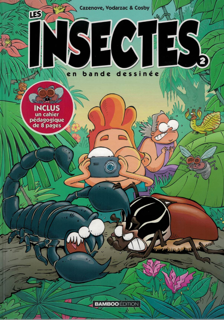 Couverture de l'album Les Insectes en bande dessinée 2