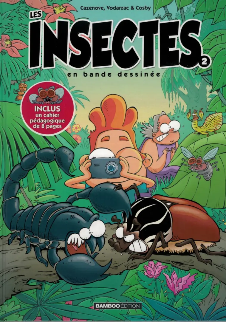 Couverture de l'album Les Insectes en bande dessinée 2