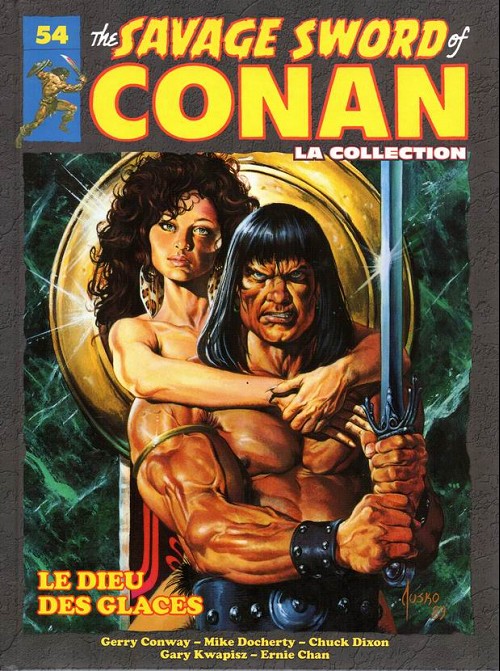 Couverture de l'album The Savage Sword of Conan - La Collection Tome 54 Le dieu des glaces