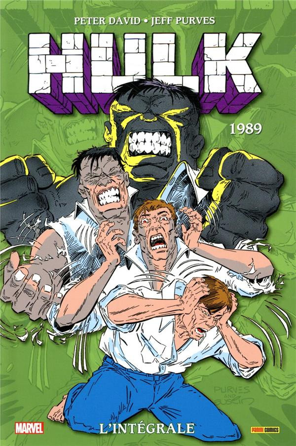 Couverture de l'album Hulk - L'Intégrale Volume 4 1989