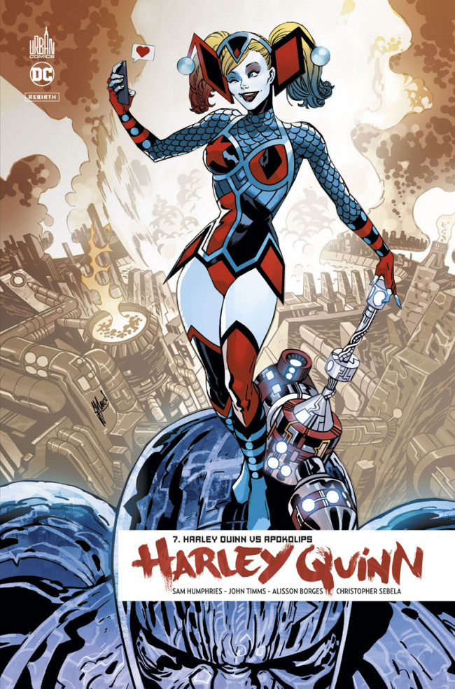 Couverture de l'album Harley Quinn Rebirth Tome 7 Harley Quinn vs Apokolips