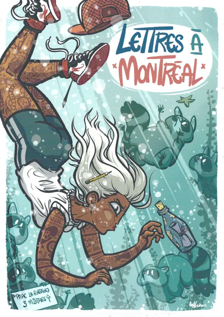 Couverture de l'album Fabuleux Bouquins de Montréal 1 Lettres à Montréal