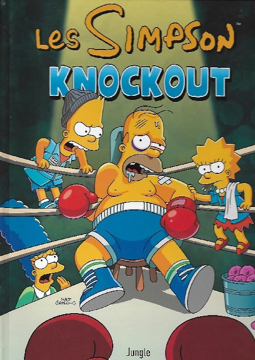 Couverture de l'album Les Simpson Tome 40 Knockout
