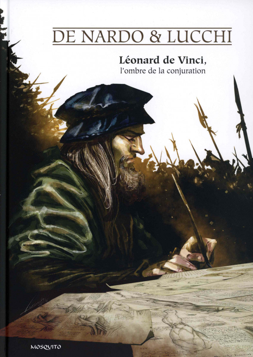 Couverture de l'album Léonard de Vinci, l'ombre de la conjuration