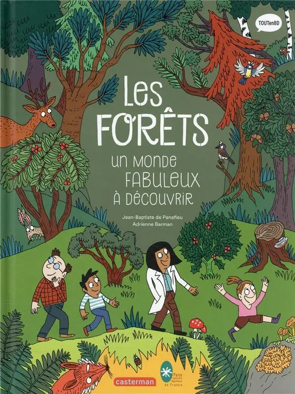 Couverture de l'album Les sciences en BD Tome 4 Les forêts, un monde fabuleux à découvrir