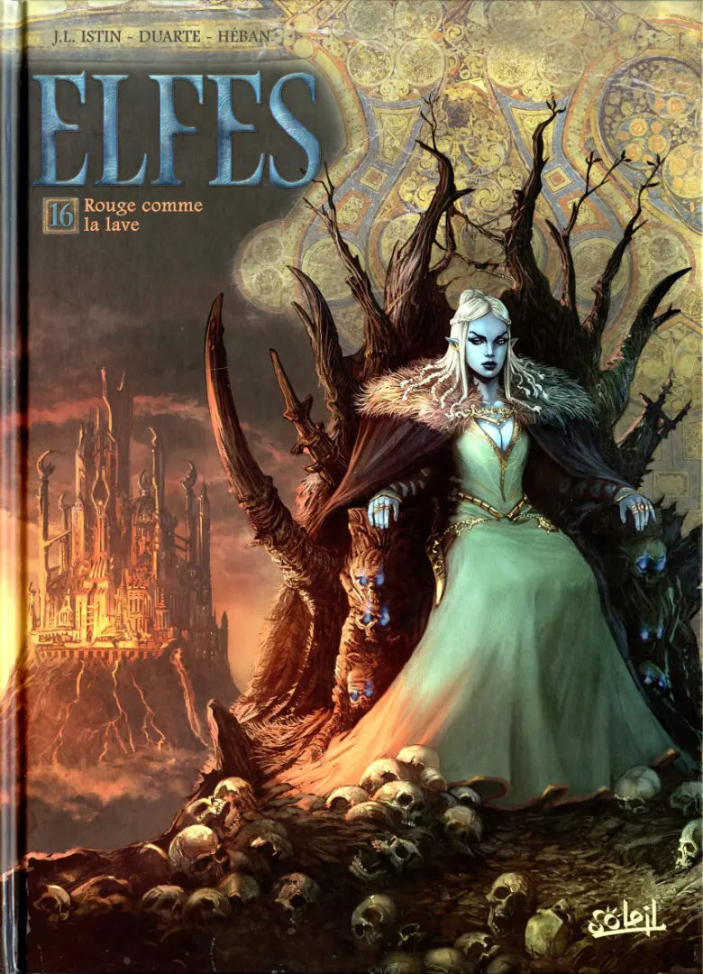 Couverture de l'album Elfes Tome 16 Rouge comme la lave