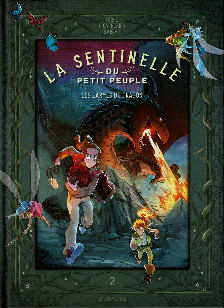 Couverture de l'album La sentinelle du Petit Peuple Tome 2 Les larmes du dragon