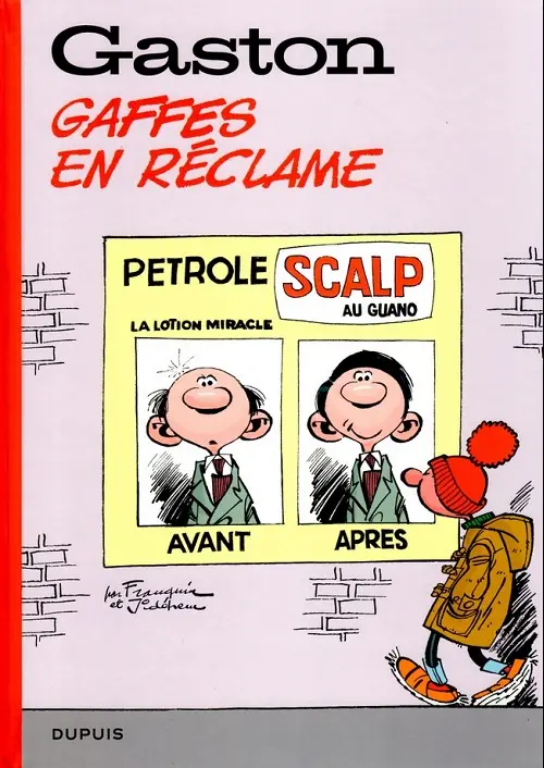Couverture de l'album Gaston Gaffes en réclame