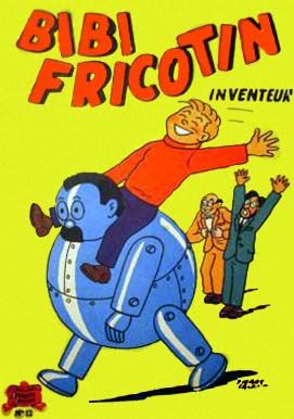 Couverture de l'album Bibi Fricotin 2e Série - Societé Parisienne d'Edition Tome 17 Bibi Fricotin inventeur