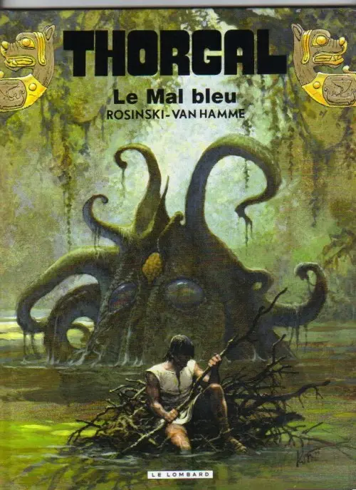Couverture de l'album Thorgal Tome 25 Le Mal bleu