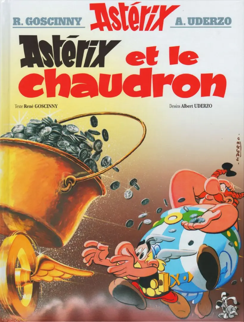 Couverture de l'album Astérix Tome 13 Astérix et le chaudron