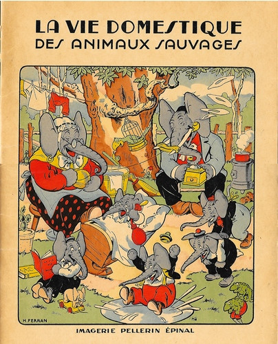 Couverture de l'album La vie domestique des animaux sauvages