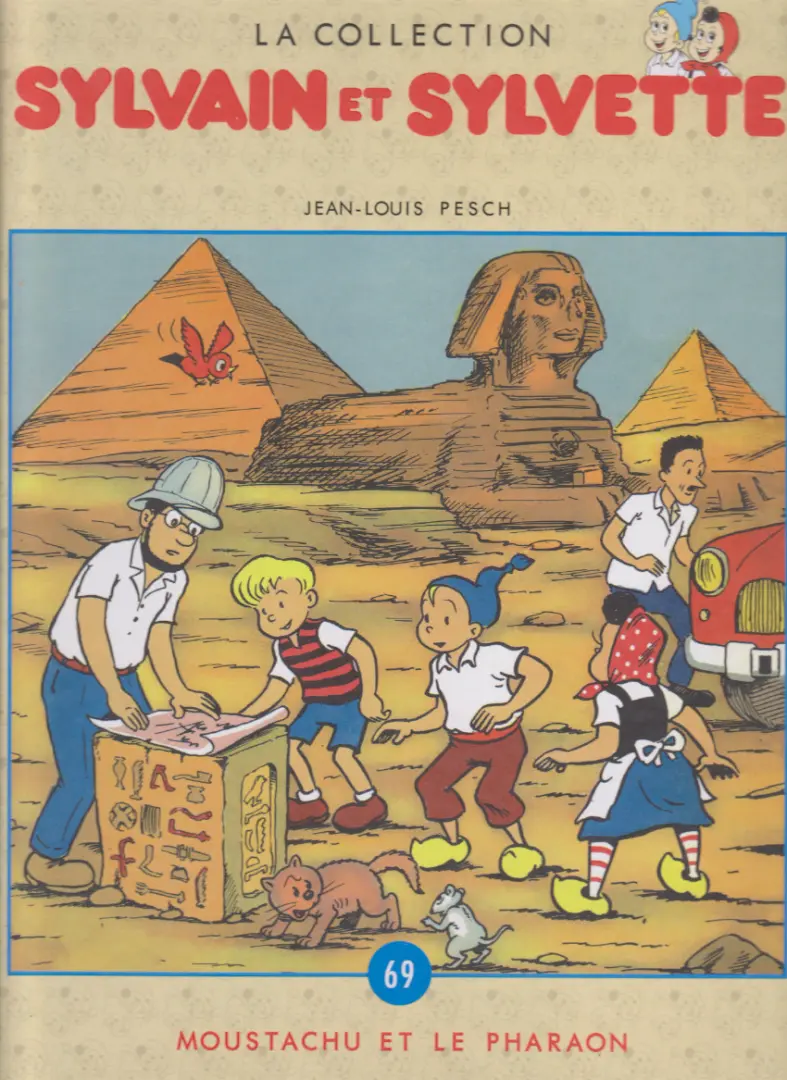 Couverture de l'album Sylvain et Sylvette Tome 69 Moustachu et le Pharaon