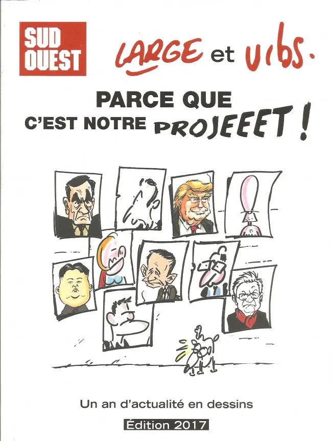 Couverture de l'album Parce que c'est notre projeeet ! Un an d'actualité en dessin