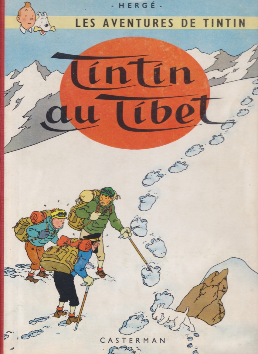 Couverture de l'album Tintin Tome 20 Tintin au Tibet