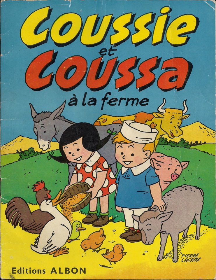 Couverture de l'album Coussie et Coussa 1 Coussie et Coussa a la ferme