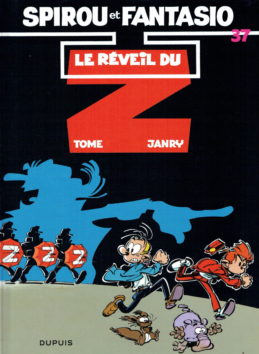 Couverture de l'album Spirou et Fantasio Tome 37 Le réveil du Z