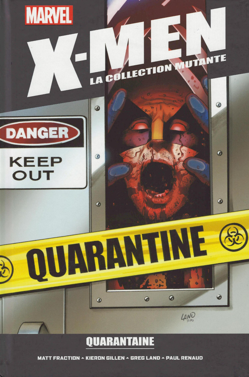 Couverture de l'album X-Men - La Collection Mutante Tome 105 Quarantaine