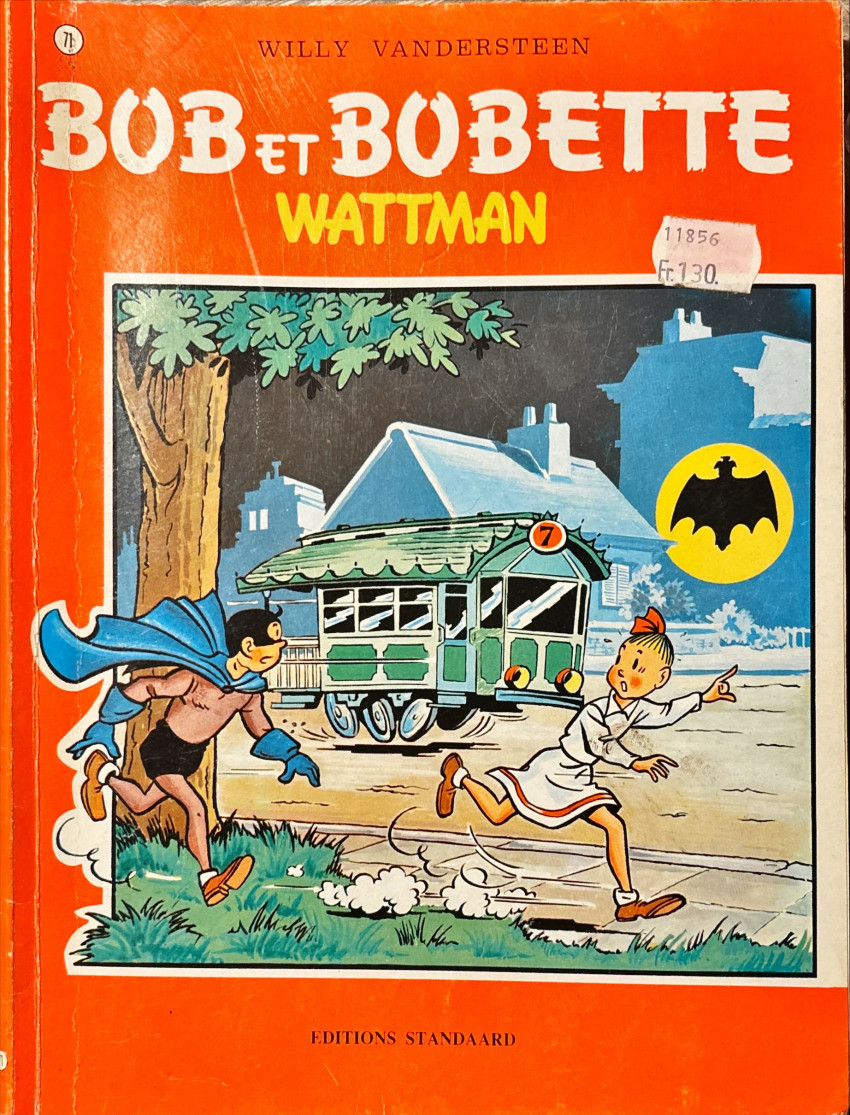 Couverture de l'album Bob et Bobette Tome 71 Wattman